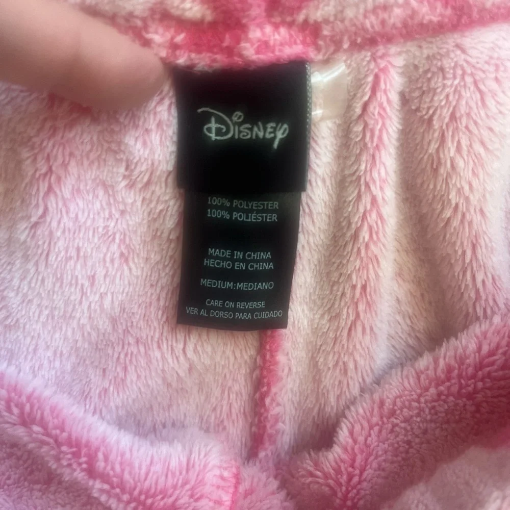 Disney Minnie  Pink Fleece Pajama Set